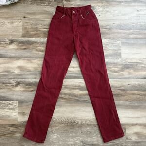 Vintage Rockies Burgundy Jeans by Rocky Mountain Clothing Co Miller 29/9